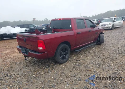 2018 Ram 1500 Express 4X2 5'7 Box из США, поврежденный, VIN 1C6RR6KT6JS350107